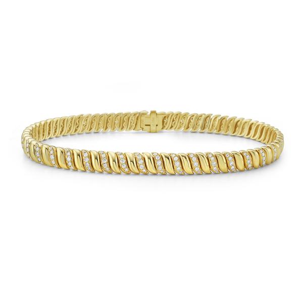 View 18Kw or 18ky/18kr Gold  Bracelet