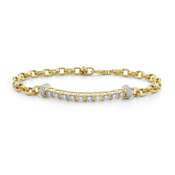 View 18Kw or 18ky/18kr Gold  Bracelet