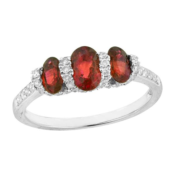 View 14Kw or y/14kr Gold Ruby Ring