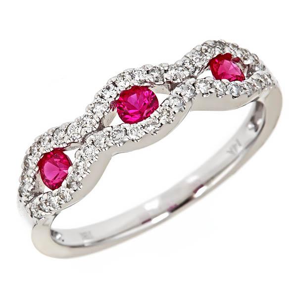 View  Gold Ruby Ring