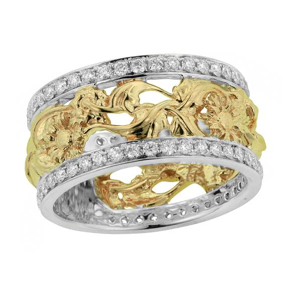 View 14Kw or y/14kr Gold  Ring