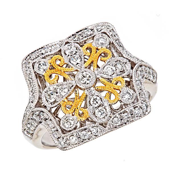 View 14Kw or y/14kr Gold  Ring