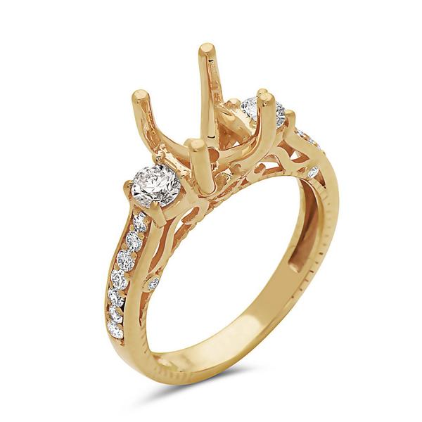 View 14Kw or y/14kr Gold  Ring