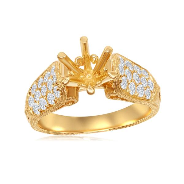 View 14Kw or y/14kr Gold  Ring