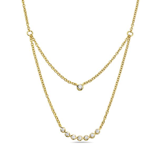 View 18Kw or 18ky/ 18kr Gold  Necklace
